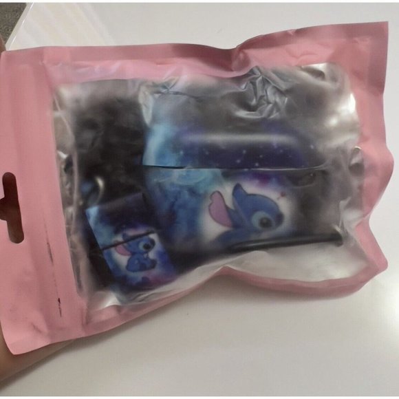 Stitch AirPods Pro Case Protectiv Cover,Fully Protected Shockproof Keychainsleev - Picture 2 of 6